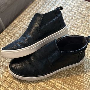 Toms Paxton Womens Size 8 Slip On Black Sparkle Ankle
Boots